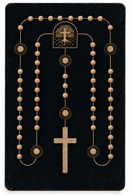 Jenna, Runewood Rosary: Custom Order