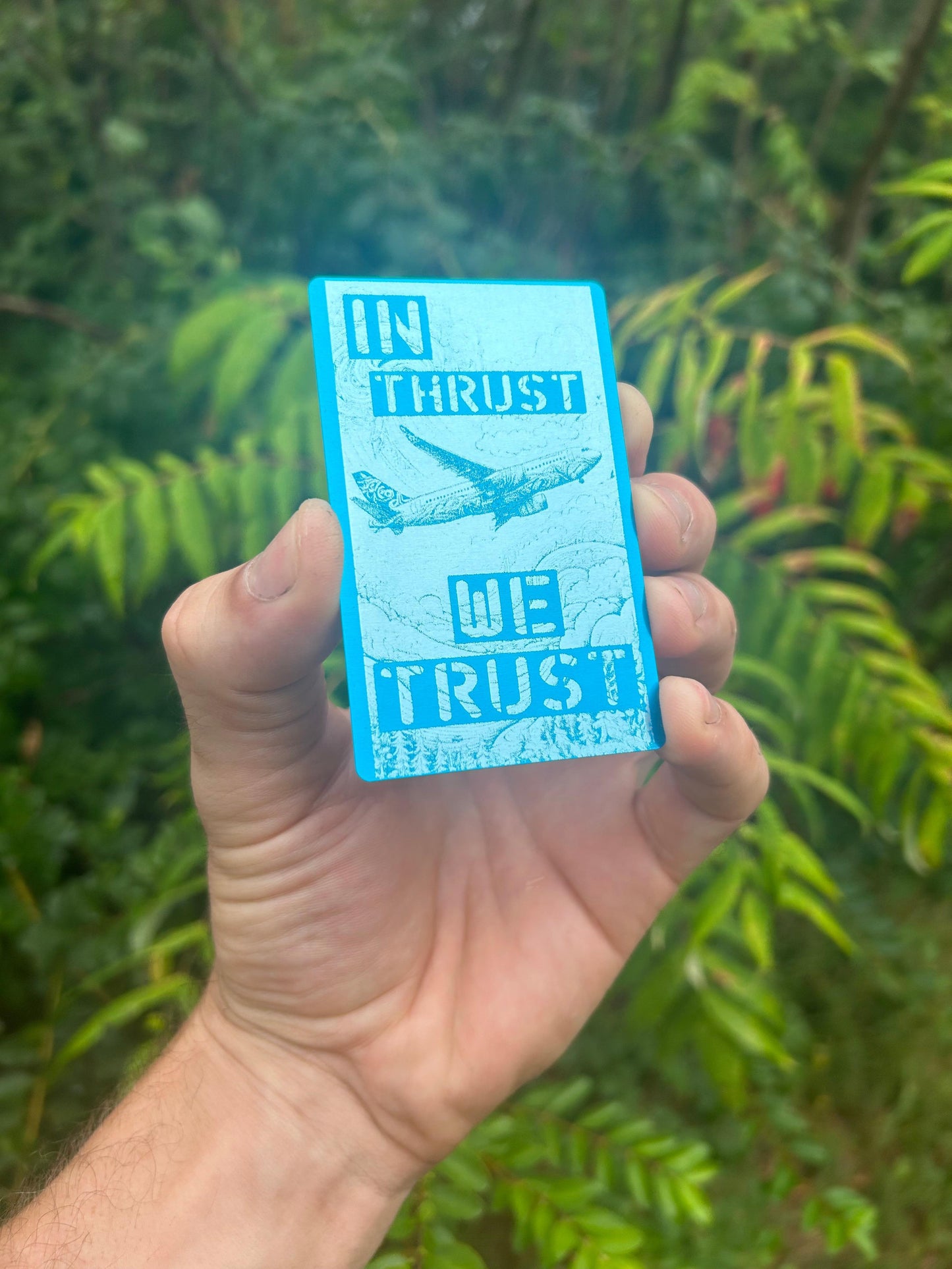 engraved travel aviation wallet insert