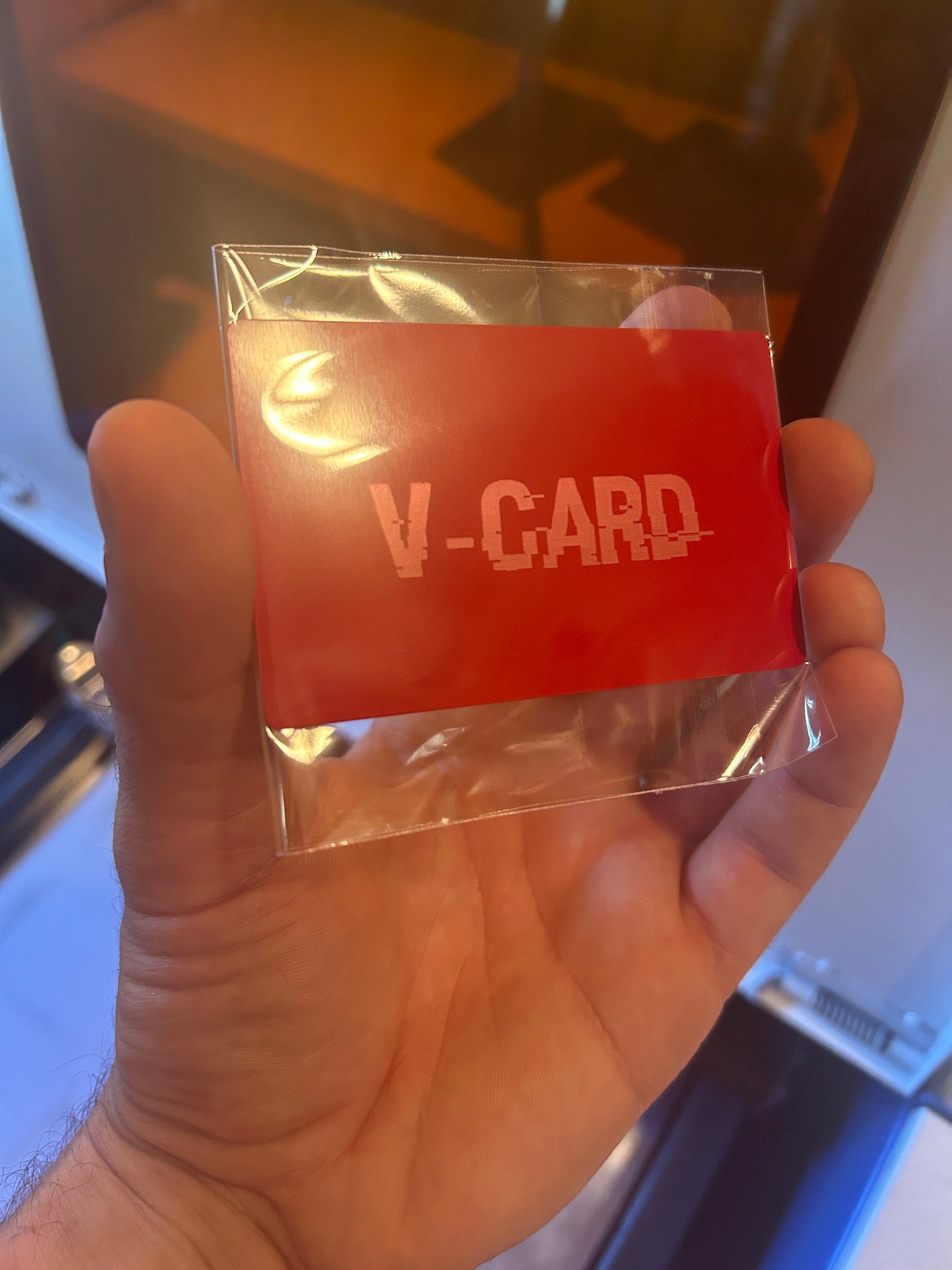 V Card - Laser Engraved Custom Metal Keepsake, Joke Gag Giftcard for Boyfriend / Girlfriend Gift, Vee Card Virginity Cards Virgin