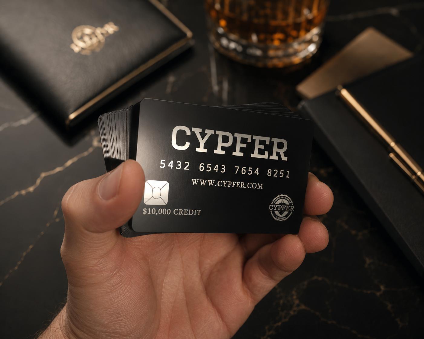 Bulk Metal Business Cards